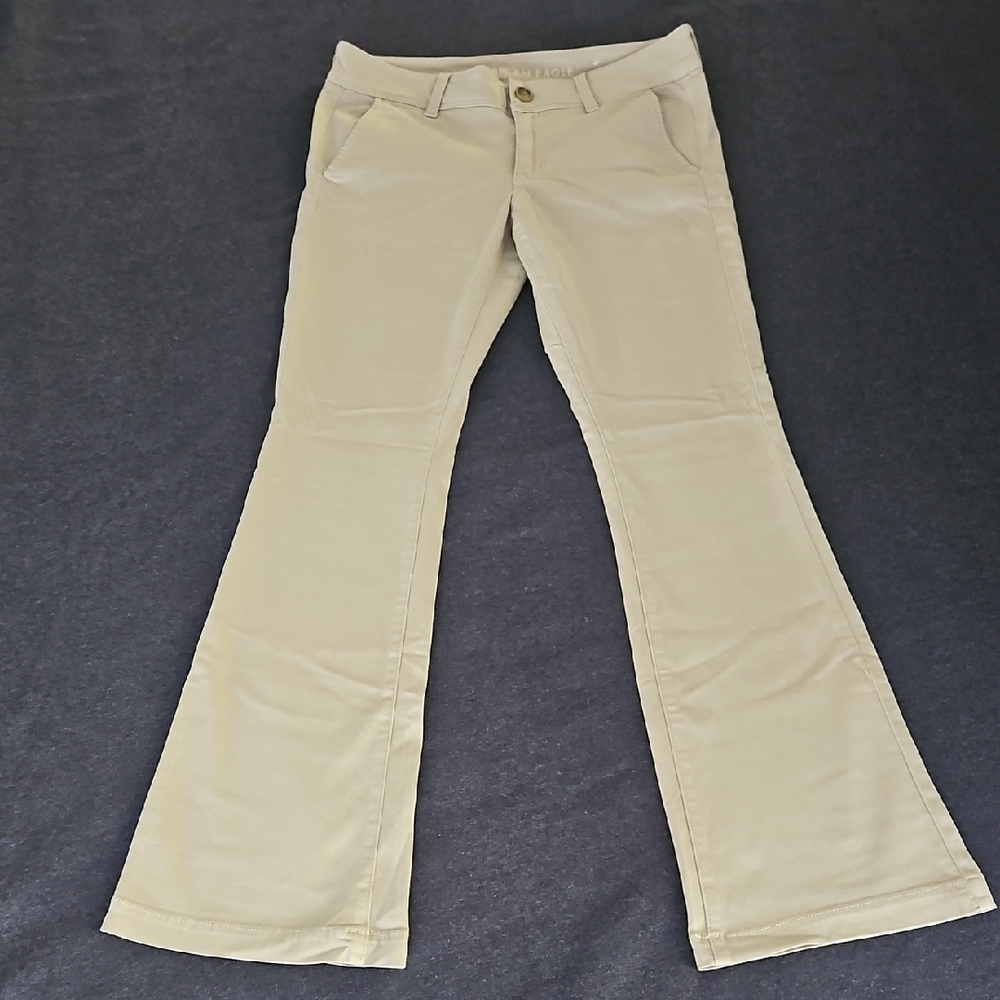 American Eagle Outfitters Tan Super Stretch Pants